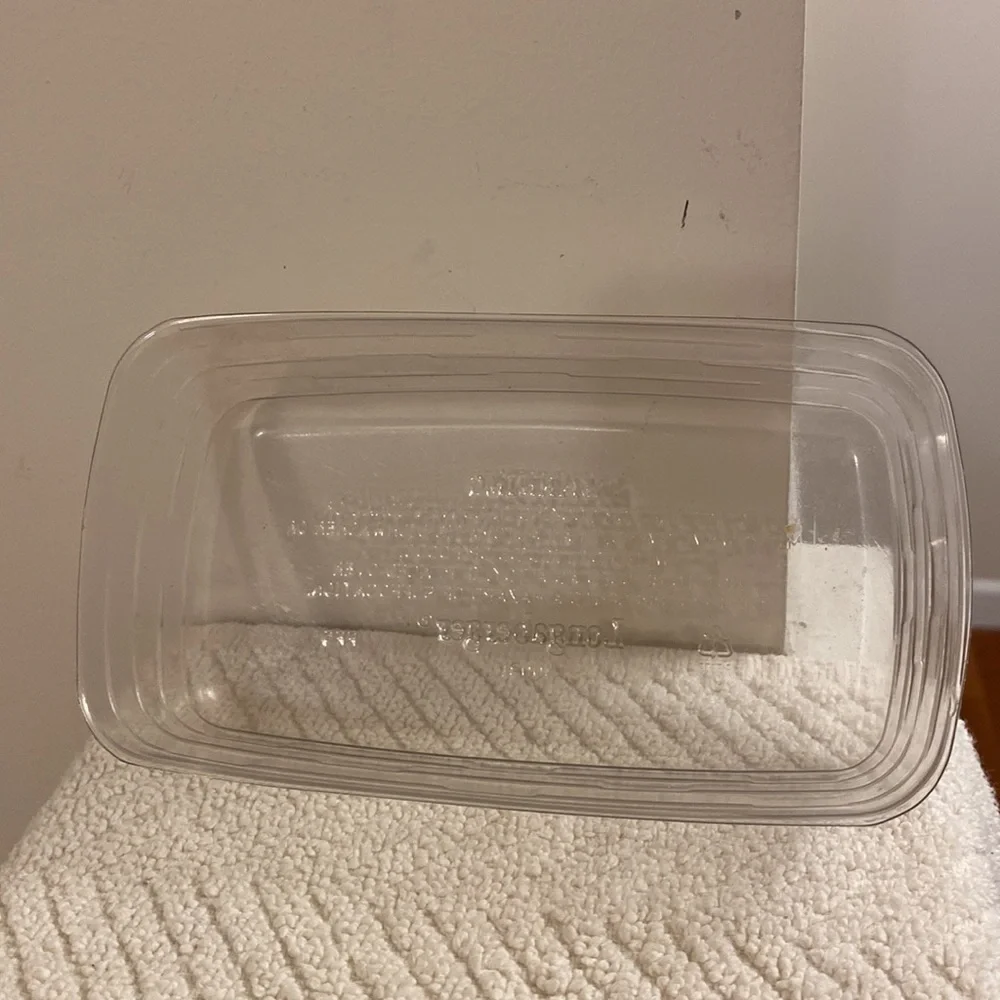 Vintage 2004 Longaberger Biscuit Basket Blue Fabric Liner & Plastic Protector